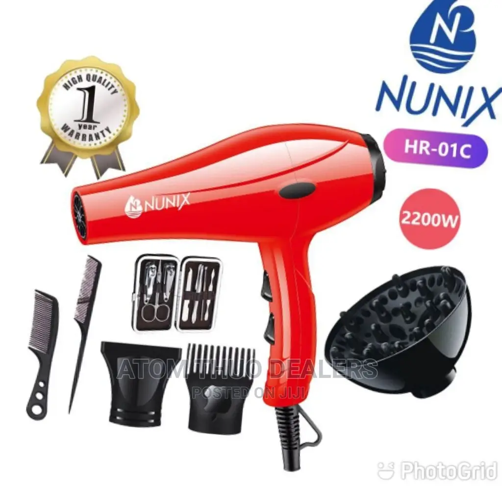 Blow-Dry Nunnix With Accessories
