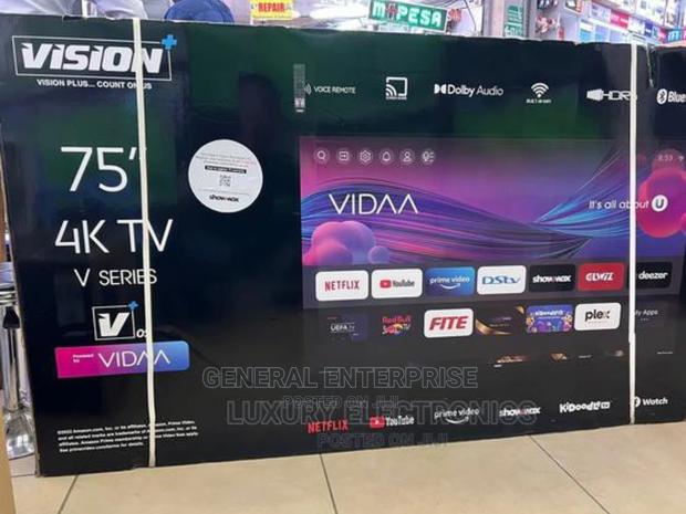 VISION 75 Inch Smart Android Frameless - thumbnail 2