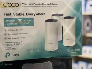 Tplink Deco P9 Hybrid Mesh Wi-Fi System Ac1200 + Av1000