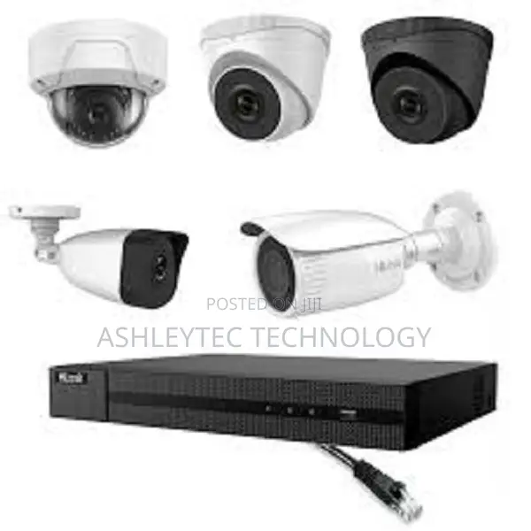 Hikvision HD 1 Bullet 6 Domes CCTV Cameras Full System Kit