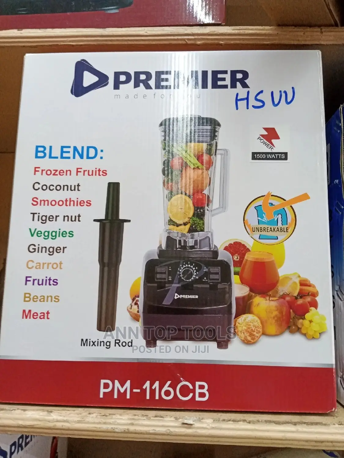 Premier 1500 Watts Blender