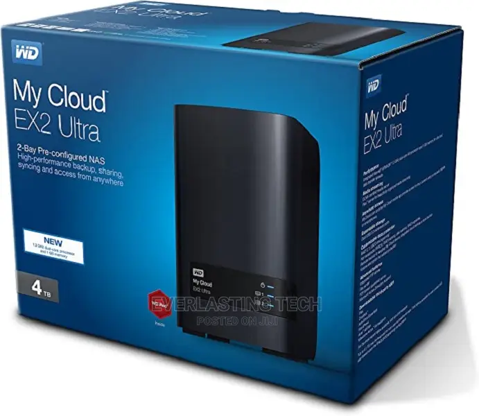 WD My Cloud Expert Series EX2 Ultra 4TB