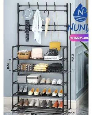 Shoe Rack With Hanger