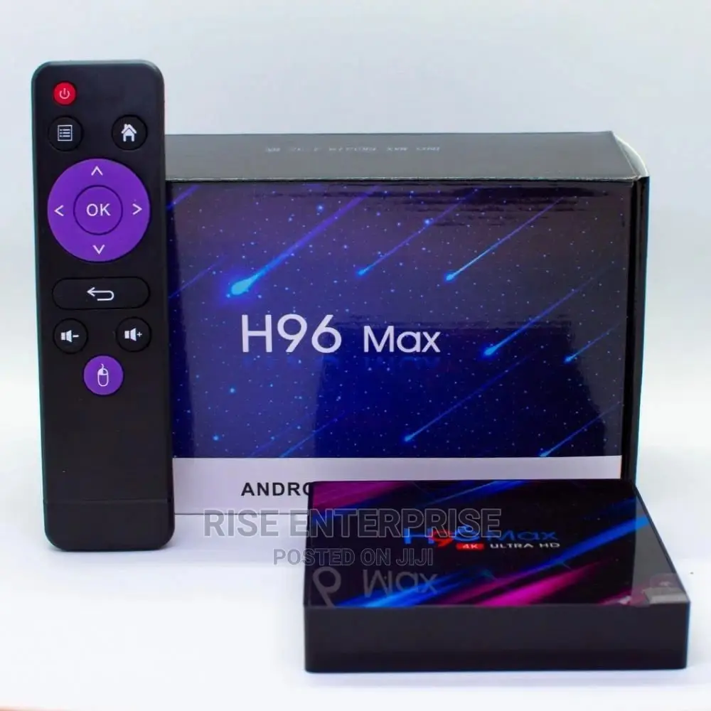 H96max Android TV Box 4gb RAM 64gb Rom