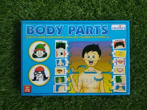 Creative Body Parts Board Game for Ages 4 Up ( 34 by 25cm)
