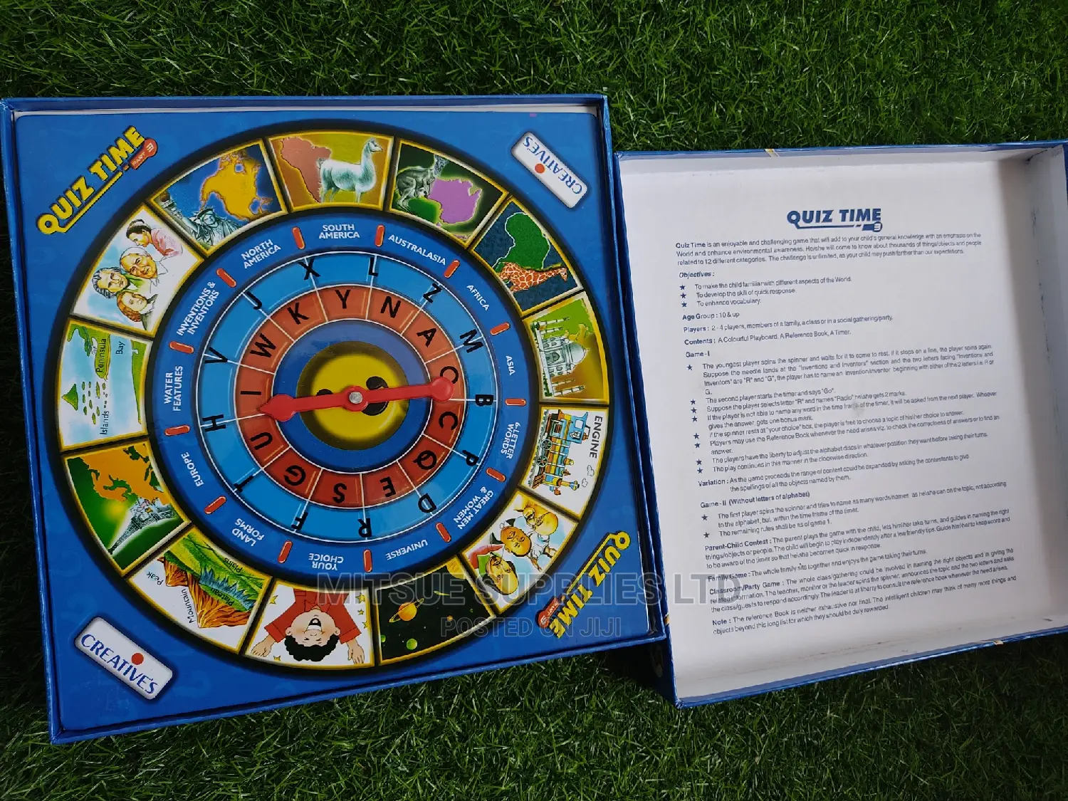 Creative Quiz Time Board Game- Educational ( 34 by 28cm)