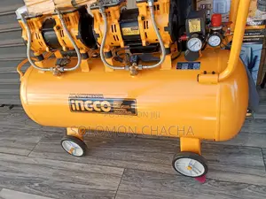INGCO 100L AIR COMPRESSOR Silent and Oil Free