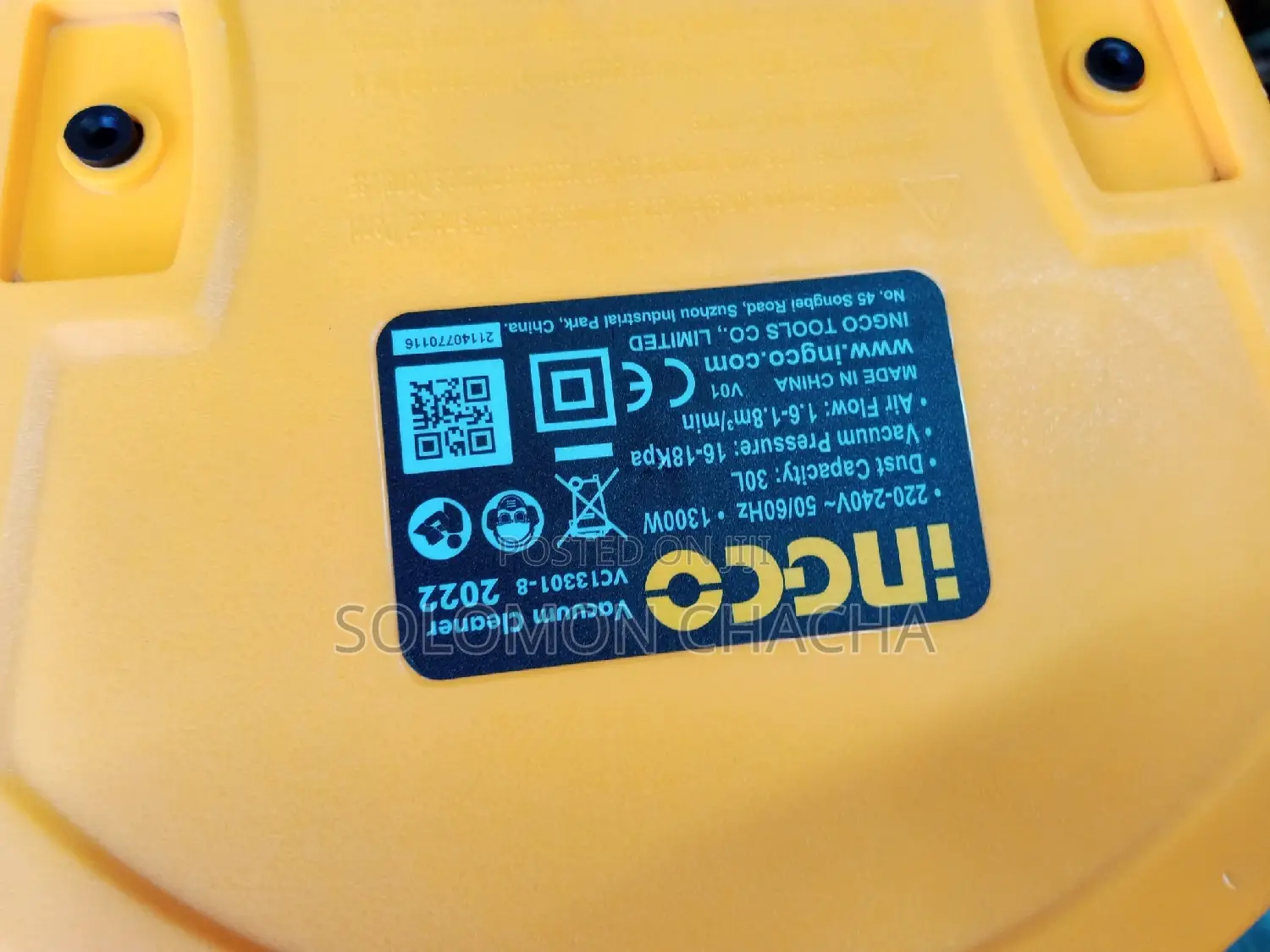 Ingco Vacuum Cleaner 30L
