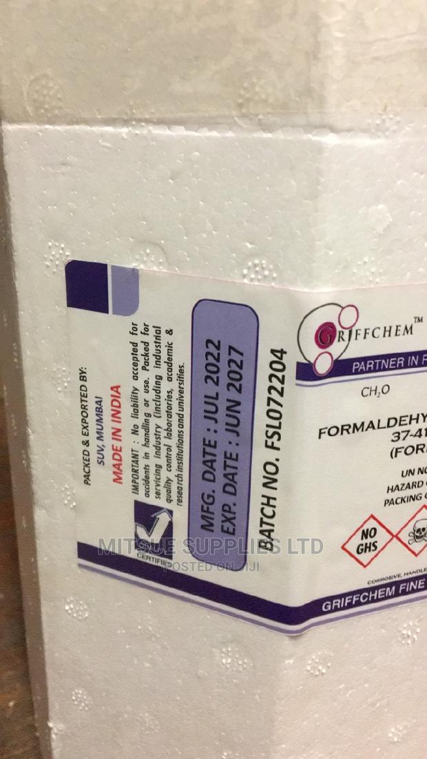 Formaldehyde Solution 37-41% (Formalin) 2.5L Griffchem - thumbnail 4
