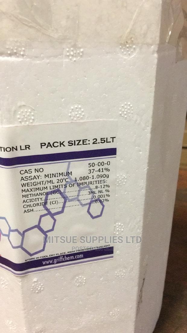 Formaldehyde Solution 37-41% (Formalin) 2.5L Griffchem - thumbnail 3