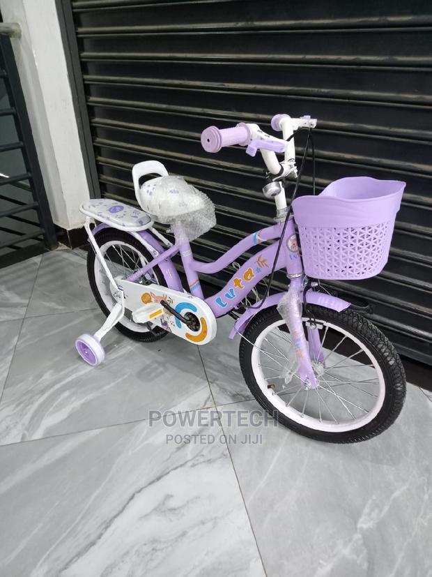 Girl Bike Purple Suitable for Kids Age 5 to 7yrs