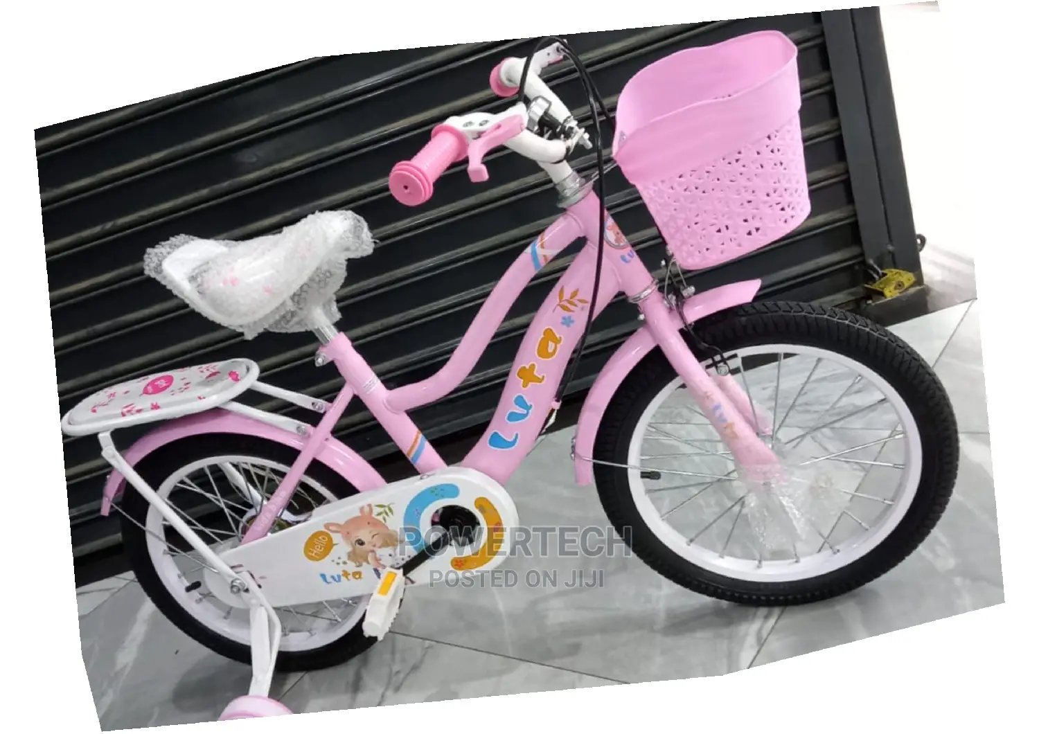 Bicycle Size 16- With Training Wheels