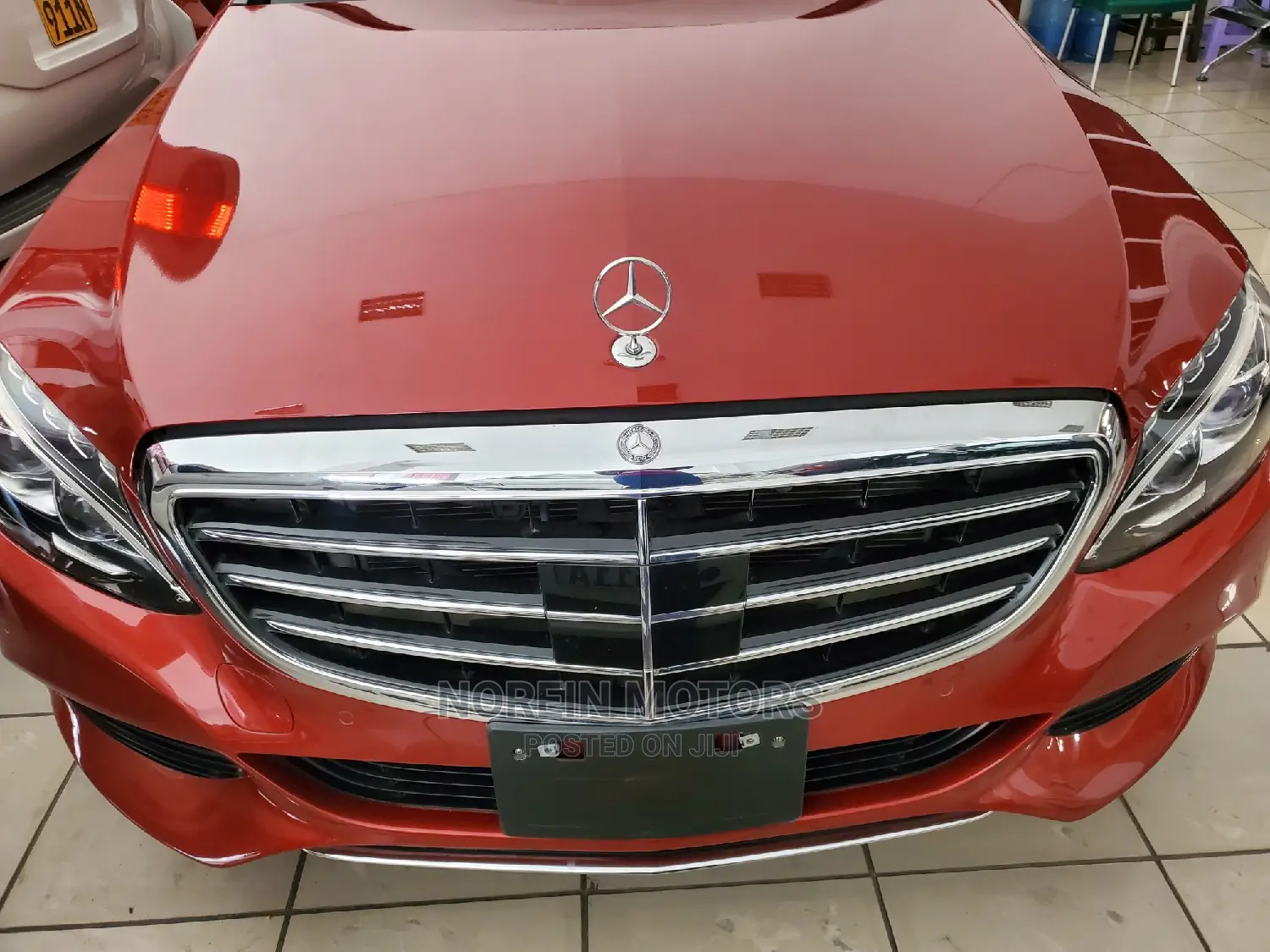 Mercedes-Benz C200 2015 Red