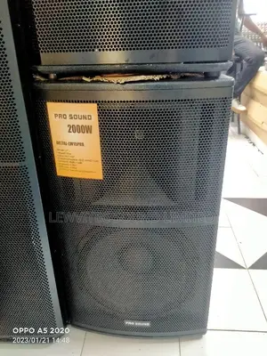 Pro Sound Wooden Speaker 2000watts