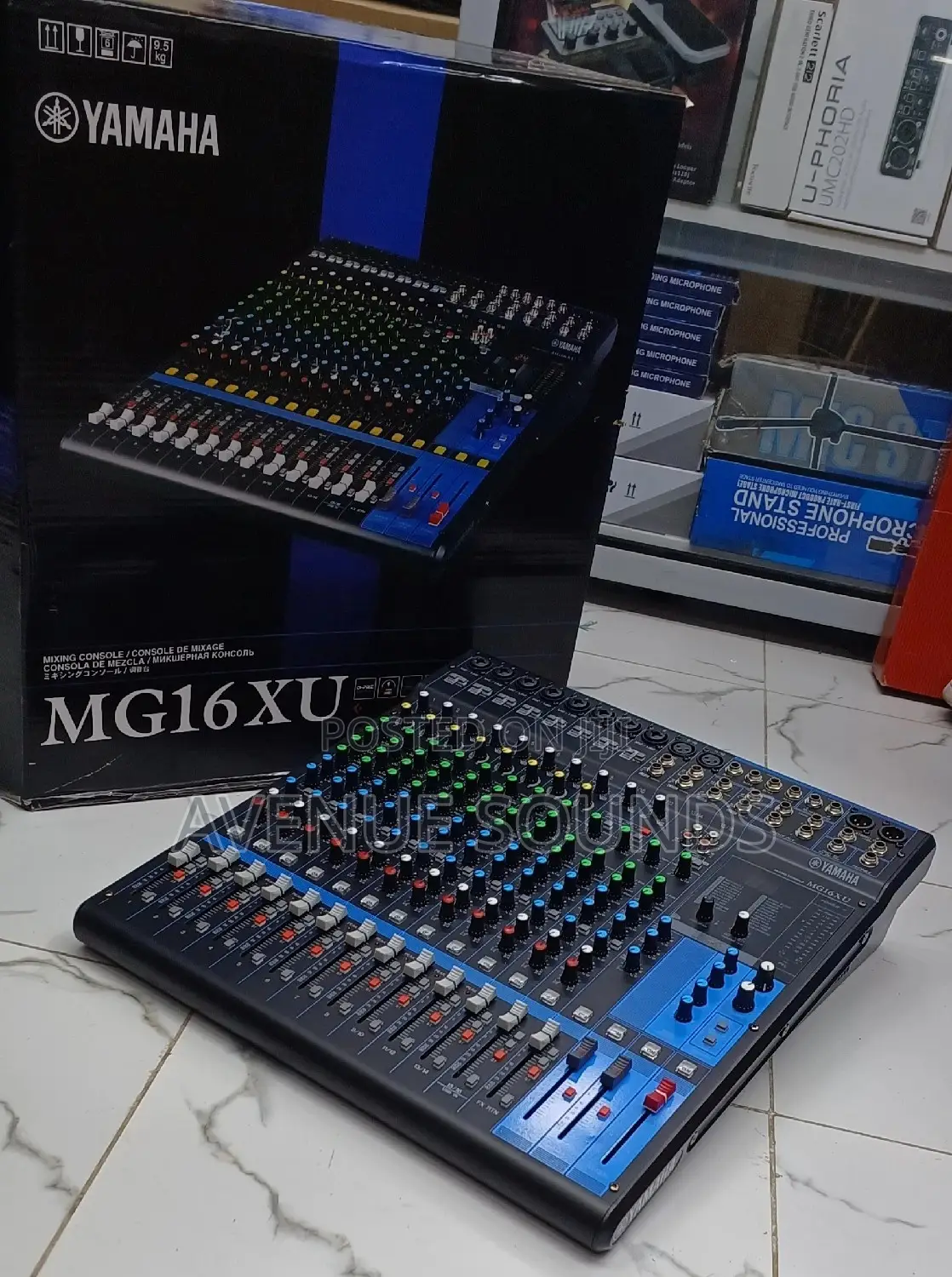 Yamaha MG16 16-Input 6-Bus Mixer
