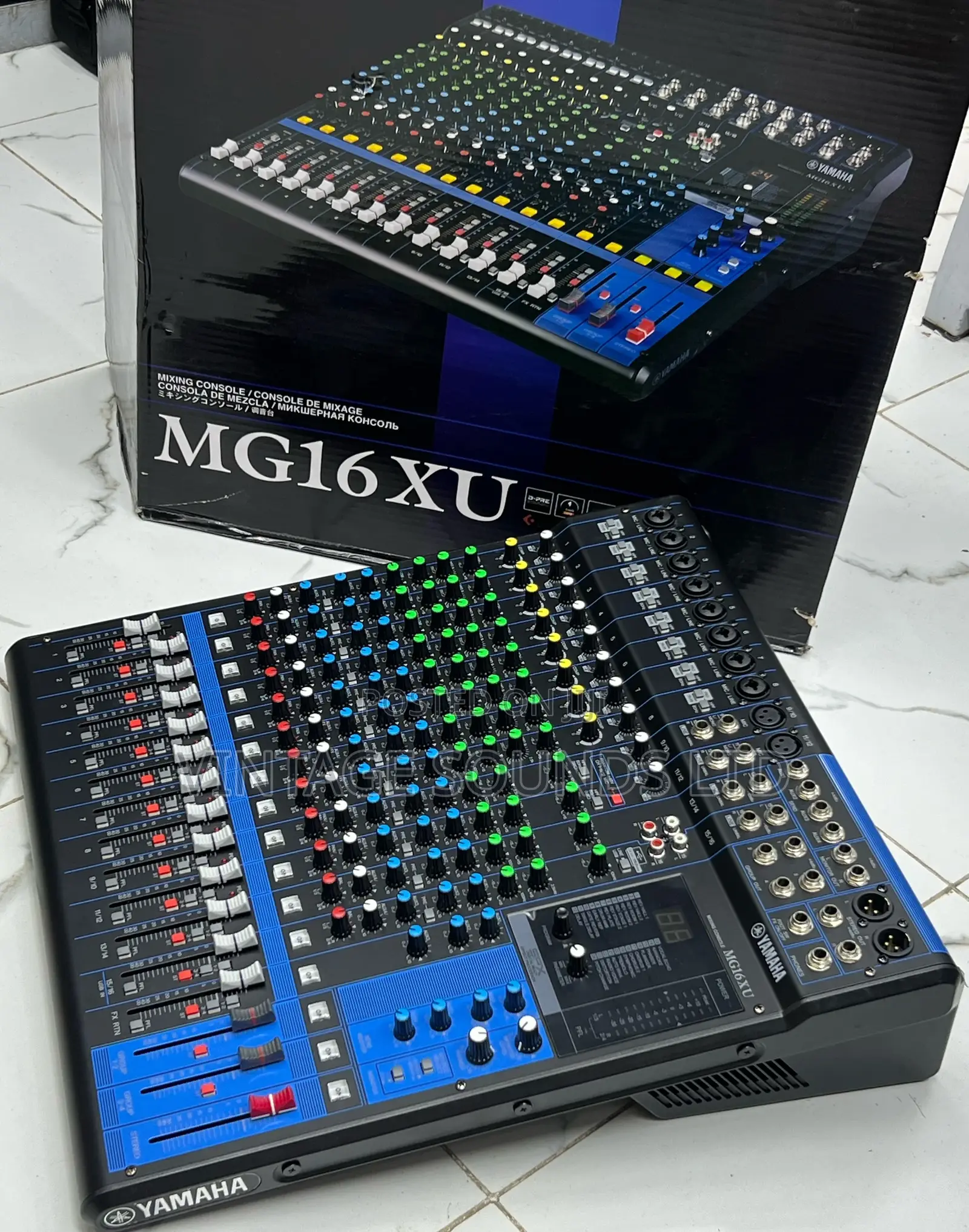 Yamaha Mixer Mg16xu Passive