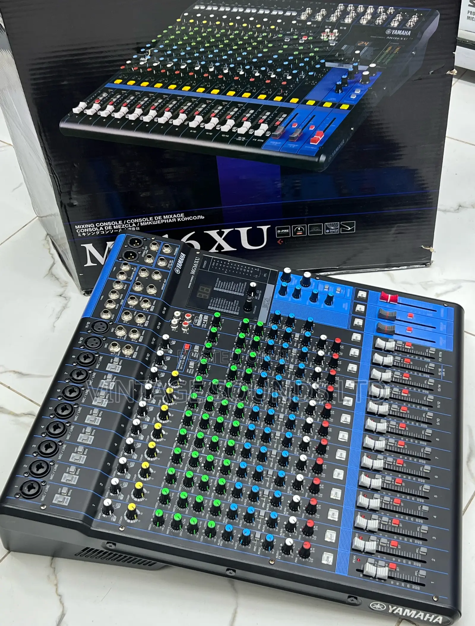 Yamaha Mixer Mg16xu Passive