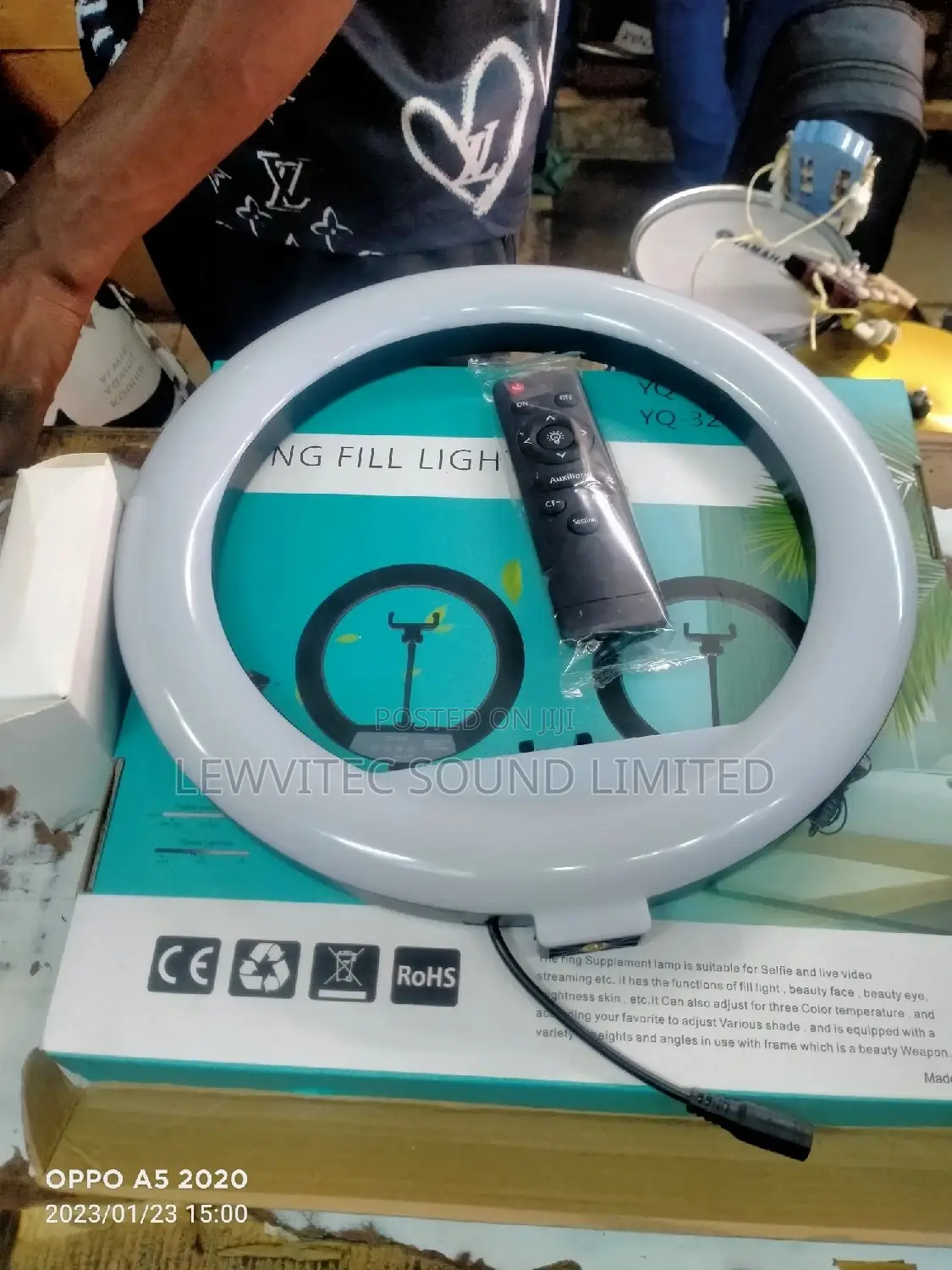 12 Inch Remote Ring Light