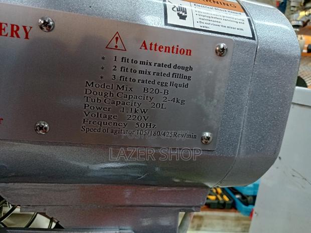 20L Dough Mixer - thumbnail 3