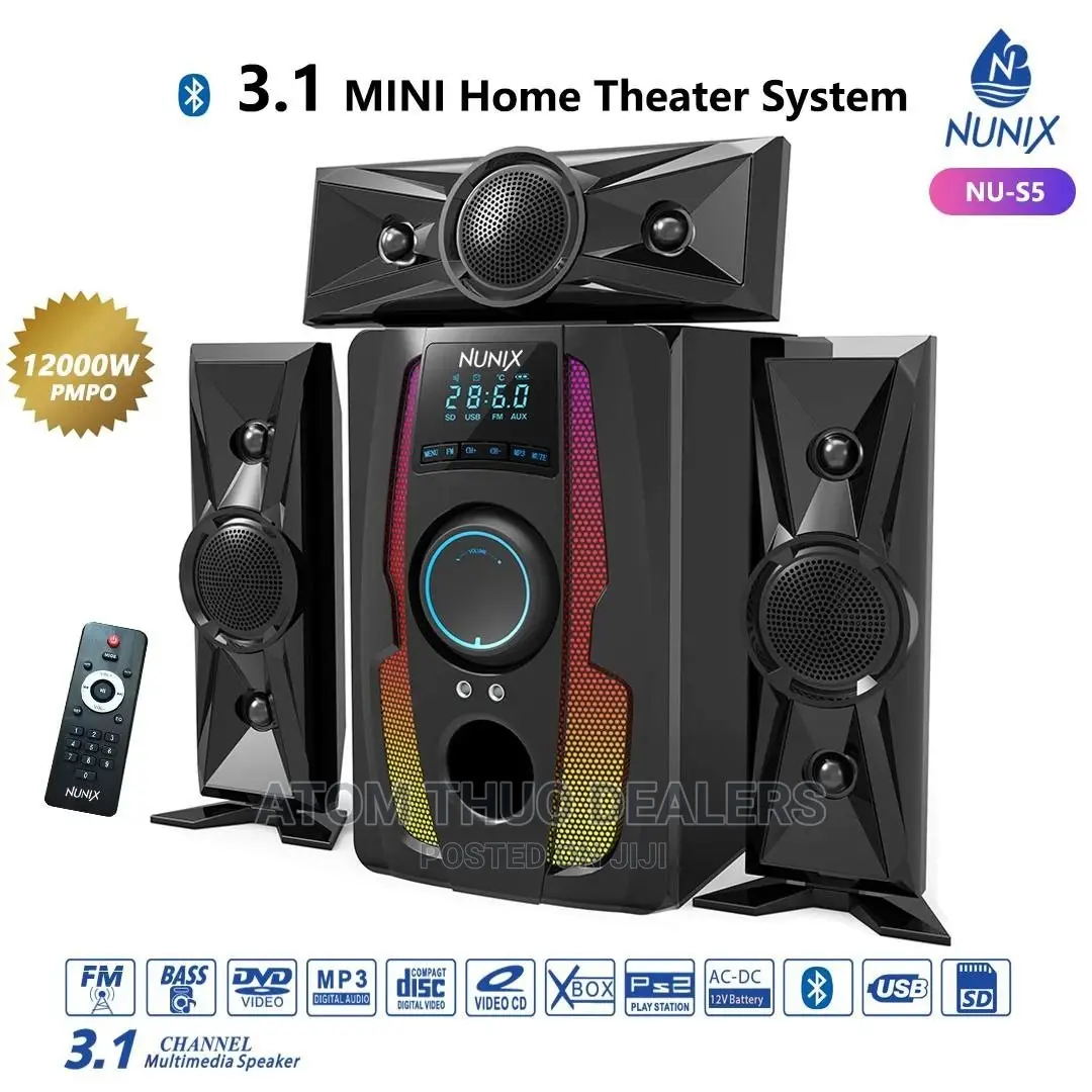 3.1 Nu S5 Mini Home Theater System 4799