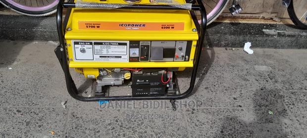 Icona 6.5kva Petrol Generator Set Keystart - thumbnail 2