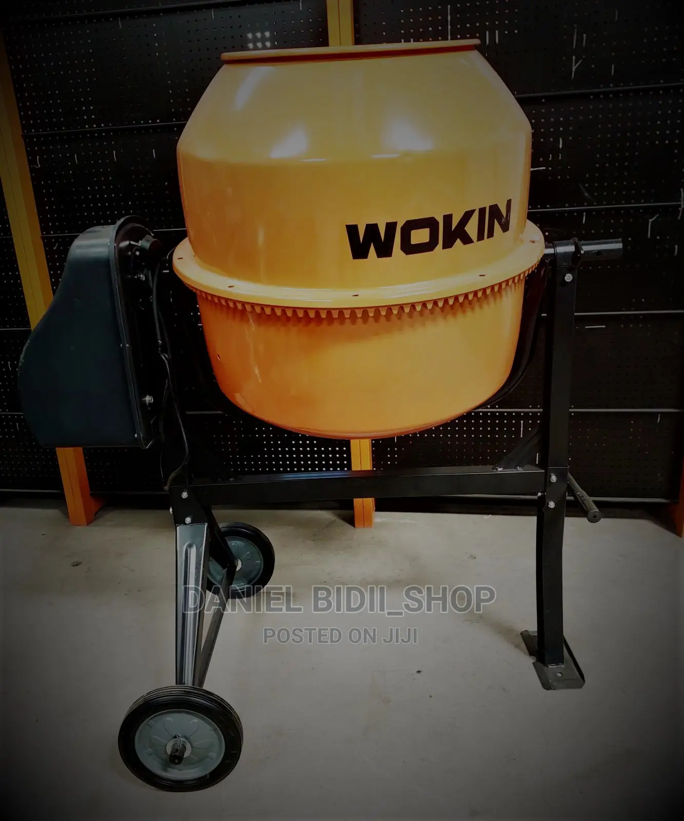 Wokin Concrete Mixer 200 Litres (Electric) With 2 Wheels