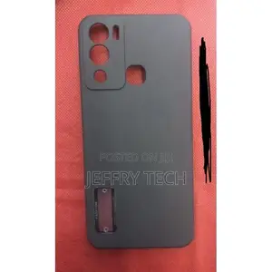 Infinix Hot 12i CASE//Cover//Camera Protect// Black