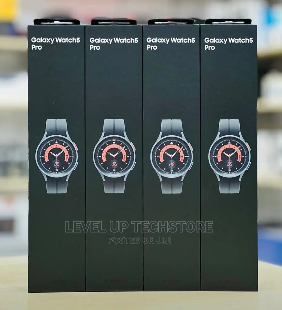 Samsung Galaxy Watch5 Pro 45mm (Black Titanium) - Brand New
