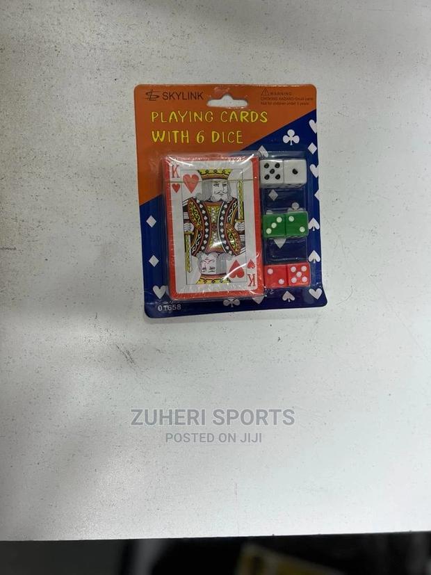 Cards Poker Playing Cards With Dice - main view