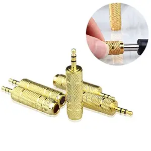 Gold Plating 3.5mm Male to 6.5mm Female Stereo Audio-