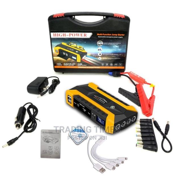 Multi Function Jump Starter With Air Compressor Pump.