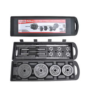 50 Kg Adjustable Chrome Dumbbells - thumbnail 2