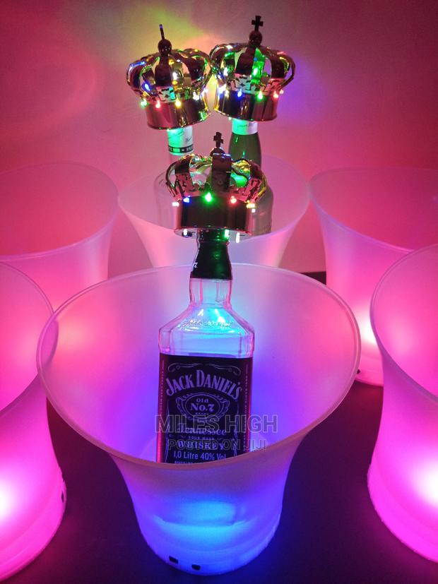 Nightclub LED Ice Bucket Rechargeable Lights - main view