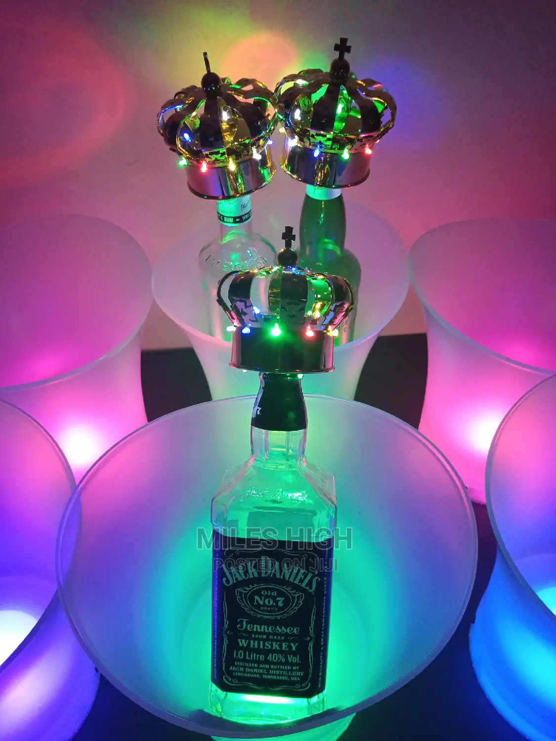 Nightclub Rechargeable LED Crown Lights