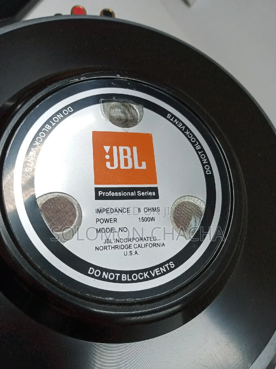 Naked Jbl 18inch Speaker 1500W