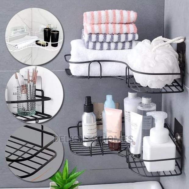 Wall Mounted Corner Shelf - thumbnail 2