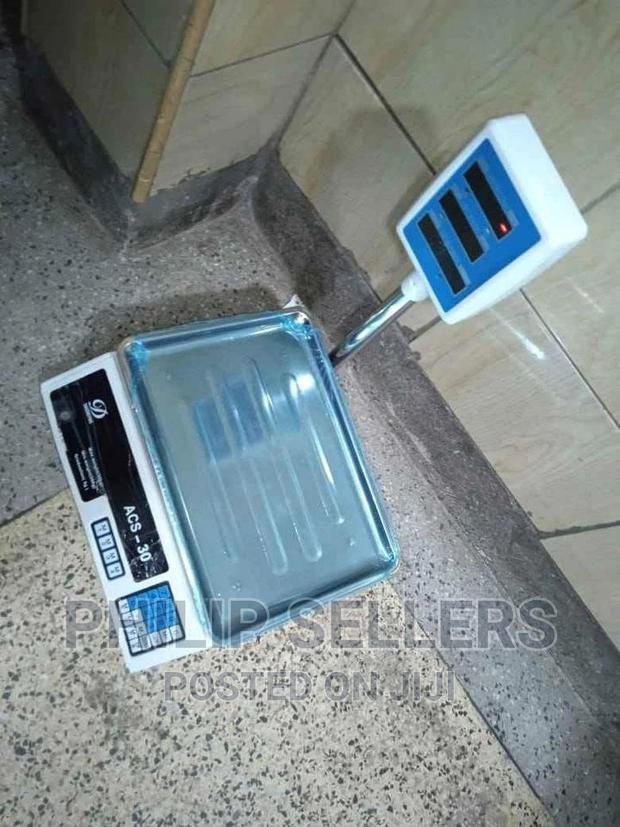 Improved ACS 30 Digital Weighing Scale – Up to 30kgs - thumbnail 3