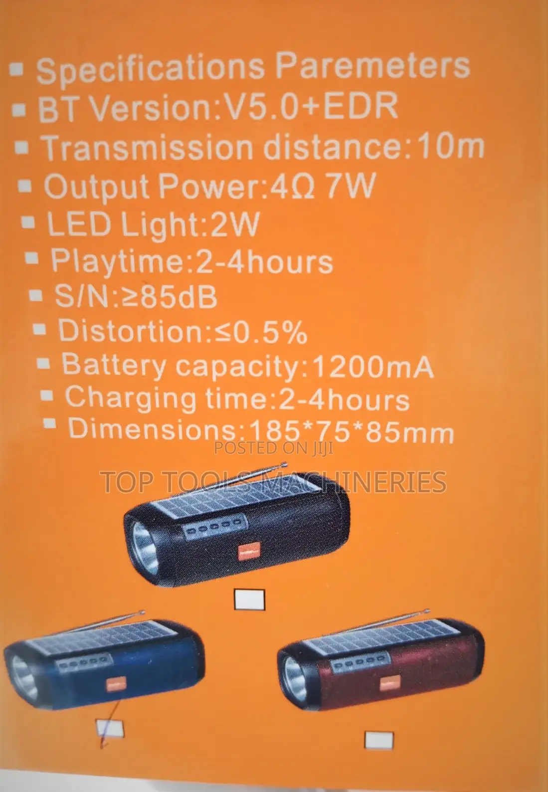 Solar Portable Radio