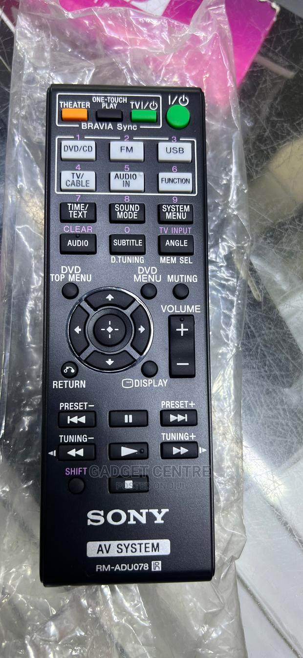 Sony Hometheatre Original Remotes - thumbnail 3