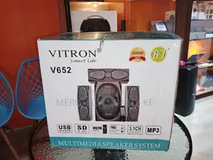 Vitron V652 Subwoofer System 3.1ch Bt/Fm 8000w Pmpo