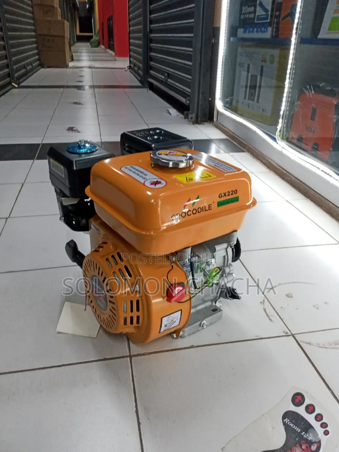 Crocodile Gx220 Engine Gasoline