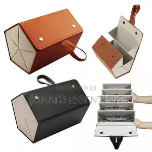 Foldable Leather Sunglasses Organizer