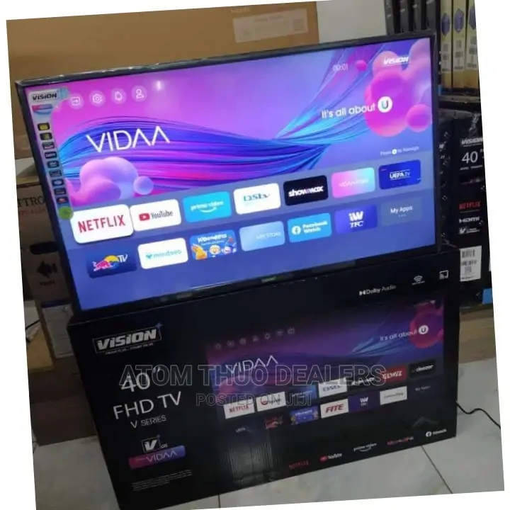 40 Inches Vision Plus Vidaa Tv Brand New