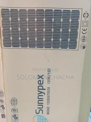 Sunnypex 120w/12v Solarpanel