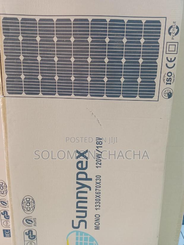 Sunnypex 120w/12v Solarpanel - thumbnail 4