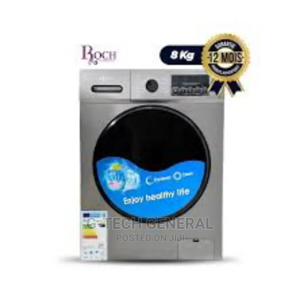 8 KGS Roch Front Load Automatic Washing Machine
