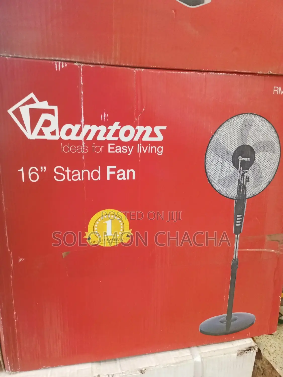 Ramtons 16inch Stand Fan