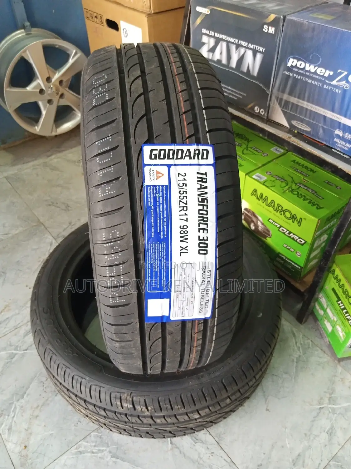 215/55r17 Goddard Tyre