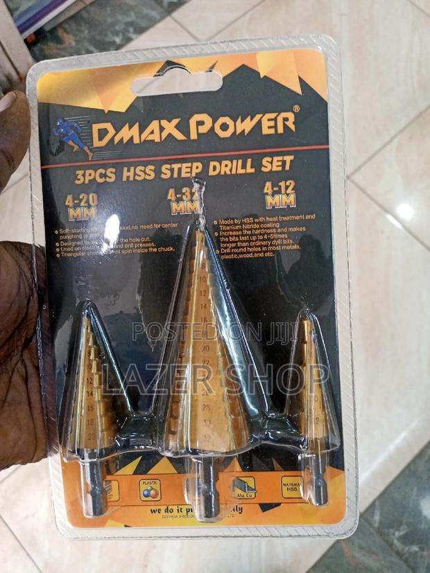 3pcs Step Bits - thumbnail 2