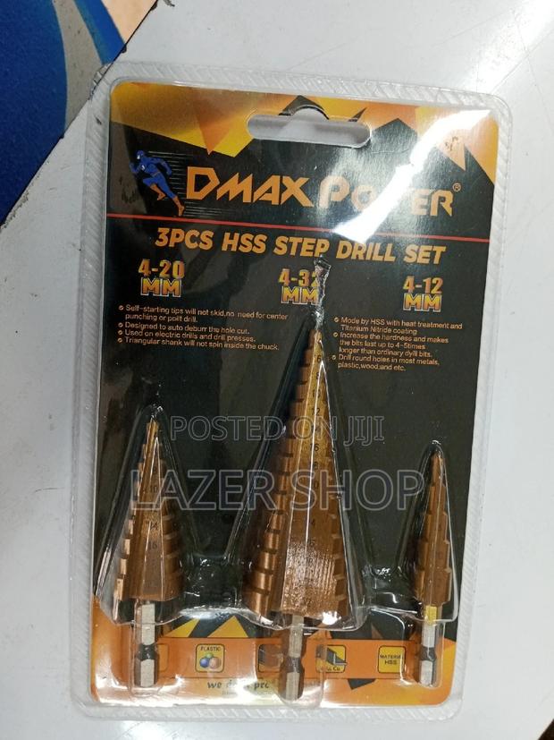 3pcs Step Bits - thumbnail 3